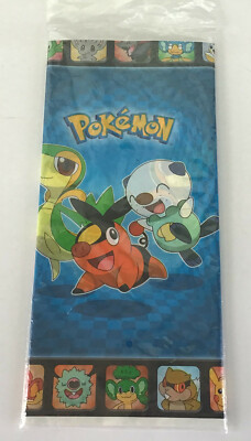 POKEMON Plastic Tablecover from DesignWare 54'' X 96'' Pikachu 2012 New