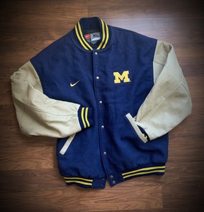 nike letterman jacket