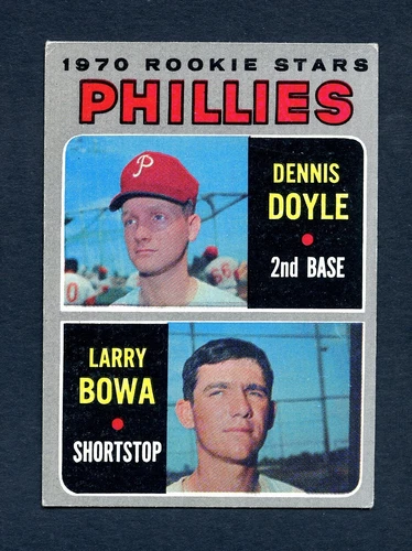 1970 Topps Baseball Card #539 Larry Bowa RC VG