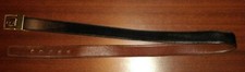 Unbranded Reversible Men's Leather Belt Black/Brown Removable Buckle 35"-38" EX