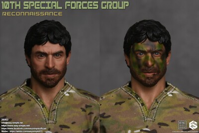 1:6 Easy & Simple 10th Special Forces Group Multicam Boss Rugby