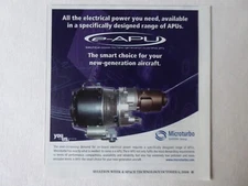 10/2008 PUB MICROTURBO SAFRAN APU ELECTRICAL POWER BUSINESS JET AIRCRAFT AD