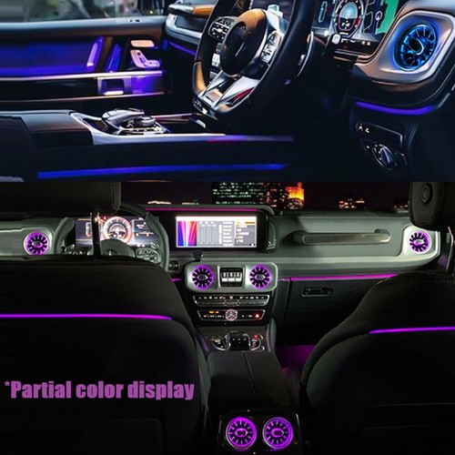 8/64 Colors Seat Back LED Ambient Light For Mercedes G Class W463 W464 G63 2PCS - Bild 2 von 16