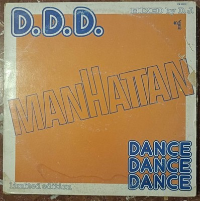 Vinyl verschiedene D.D.D. Manhattan Dance Dance Dance 1982 PM 33012 VG+ VG