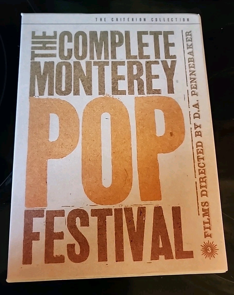 The Complete Monterey Pop Festival DVD Box Set (3 DVDs) | eBay