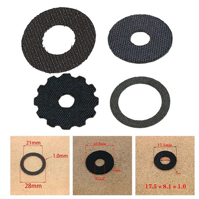 #ad Precision Crafted Carbon Fiber Brake Washer for Fishing Reel 1mm Thickness $11.97