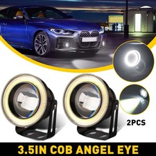 3.5 Fog Light Round Lamp Projector Led Drl Halo Angel Eyes Waterproof Universal 3.5 Fog Light Round Lamp Projector Led Drl Halo Angel Eyes Waterproof Universal