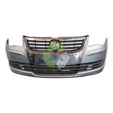 VOLKSWAGEN TOURAN SE MK1 FRONT BUMPER (A7W) SILVER 2006-2009 1T0807221D