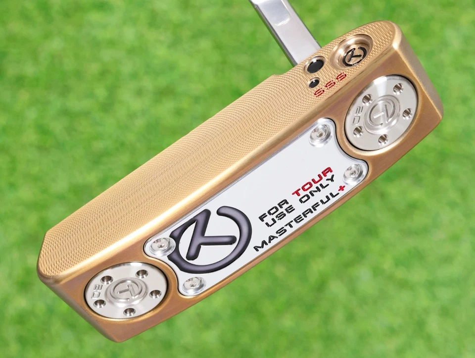 Scotty Cameron Tour BRONZE & SSS Masterful Plus TourType Circle T - BLACK SHAFT - Image 2 of 4