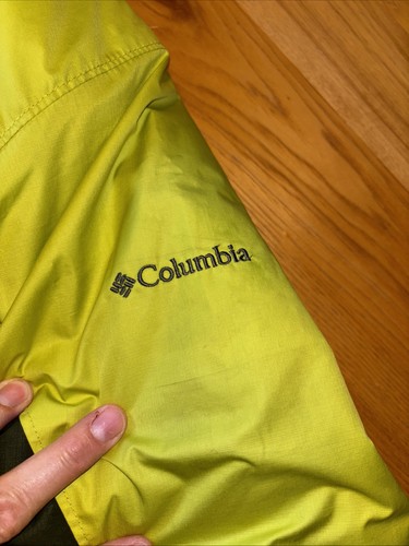Columbia two-tone green hooded winter parka men’s 2X. Nice!!!! - Picture 3 of 8