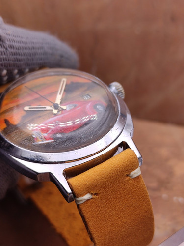 Stück Unikat Vintage Uhr Slava Artwork 2414 Sowjetische UdSSR Männer Mechanisch - Bild 10 von 15