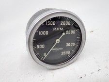 Vintage Stewart Warner 3500 Rpm Script Logo Tach Vintage Hot Rod Airplane 30s Vintage Stewart Warner 3500 Rpm Script Logo Tach Vintage Hot Rod Airplane 30s