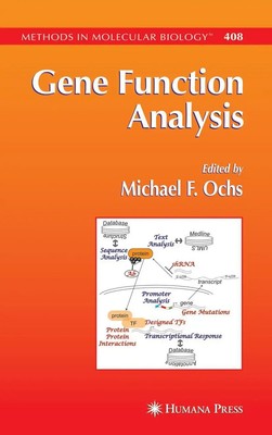 Michael F. Ochs | Gene Function Analysis | Buch | Englisch (2007) | xiv