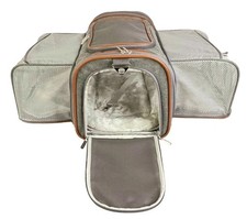 Mr Peanuts Platinum Pet Carrier Double Expandable Airline Approved, Cat or Dog