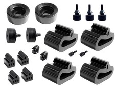 Snap-in-bumper Kit - 19 Piece For Dodge Dart 1971-1974 Sbk 2333