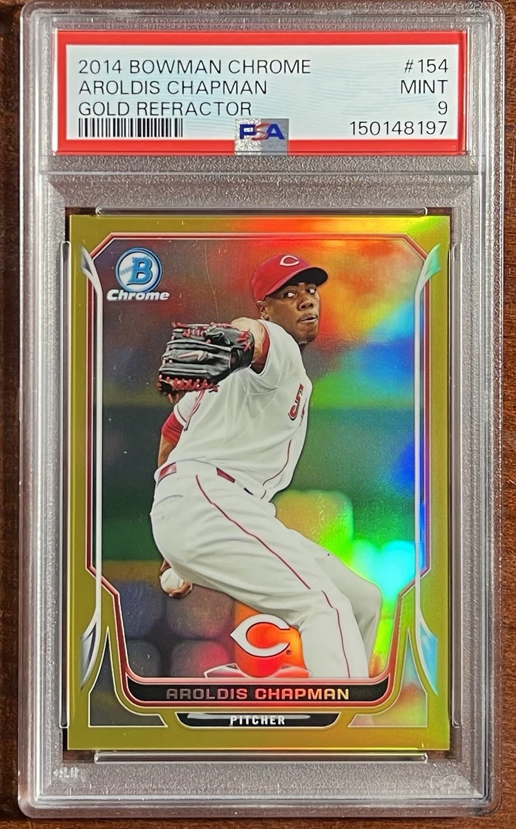 チャップマン ボウマンオート リフラクター 25+ Aroldis Chapman Baseball Serial Numbered Sports Trading Cards