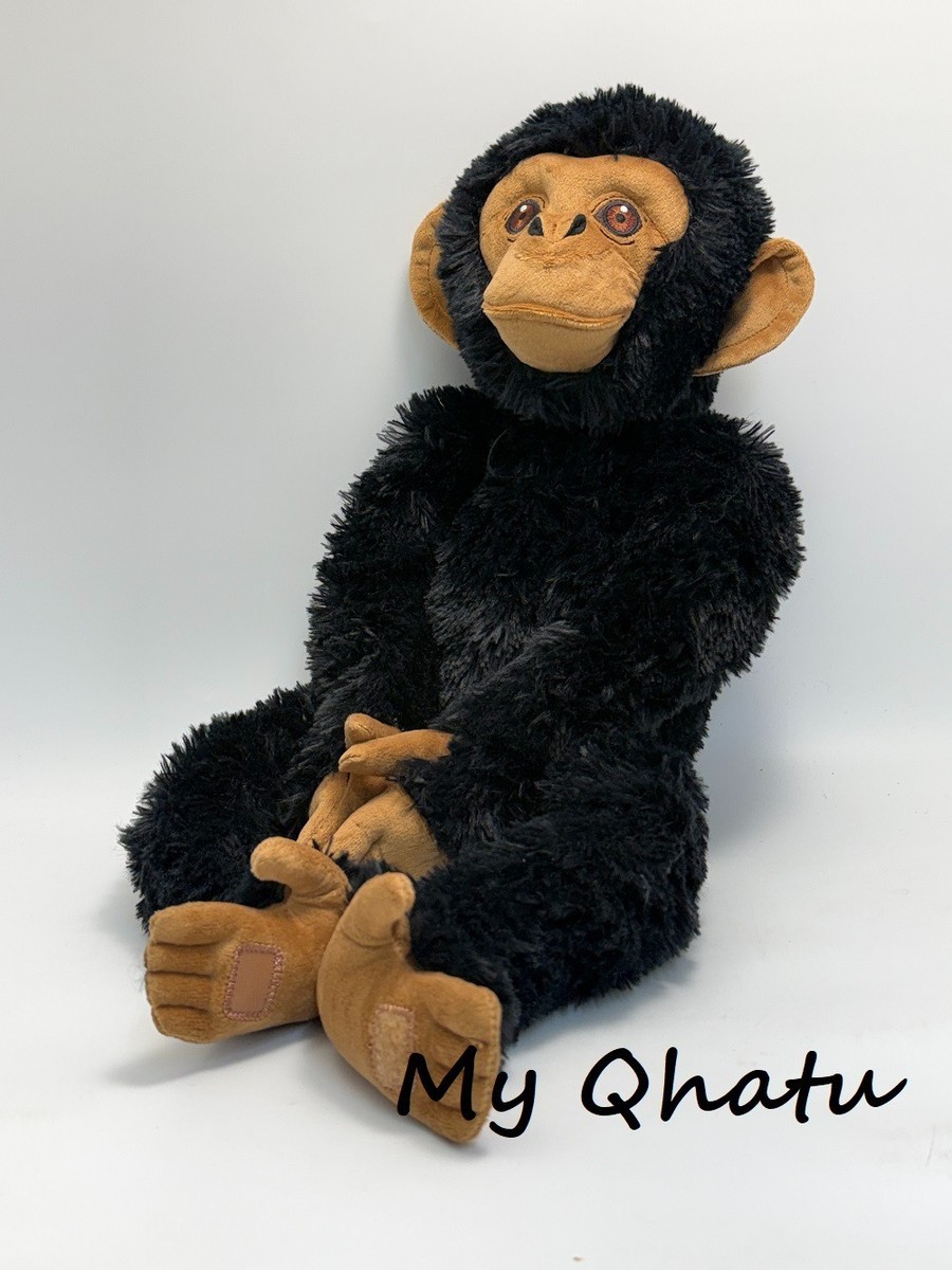 IKEA SANDLOPARE SANDLÖPARE Soft Toy Chimpanzee Black 12 ½