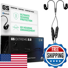 Axil Gs Extreme 2.0 Shooting Ear Buds Hearing Enhancement Noise Isolation