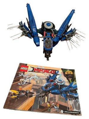 LEGO Bauset Ninjago Movie Jays Sturmvogel 70614 Blau Kinder