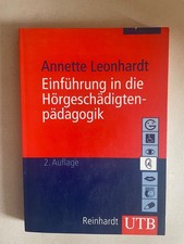 Einführung in die Hörgeschädigtenpädagogi...