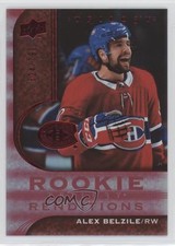 2020 Upper Deck Trilogy Rookie Renditions Red Foil /799 Alex Belzile #RR-4 1n5