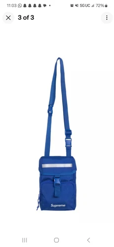 Sacoche pour appareil photo Supreme FW24 BLEU