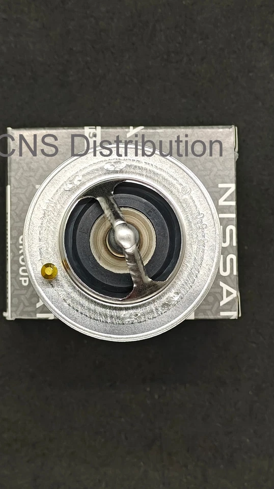 Termostato refrigerante motor Nissan 21200-0C82A genuino NUEVO STOCK EN EE. UU. Y ENVÍO Foto 2 de 2