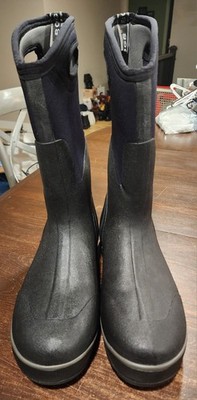 Bogs Classic Ultra High Insulated 51377-001 Waterproof Black Boots Men's Size 12