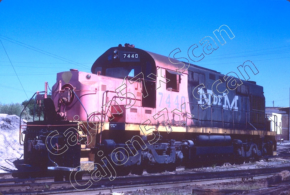 Original Slide- NdeM Mexico RSD12 7440 At Saltillo, Coah. 8/87 - Image 1 of 1