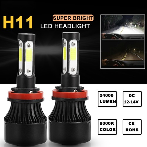 For Land Rover Discovery MK2 Led White H4 & H8 Headlight & 501 Side Light Bulbs - Picture 9 of 12