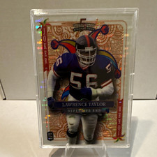 Wild Card 2024 5 Card Draw Stacked Deck Football Joker Lawrence Taylor SDPJ-LTN