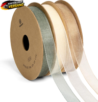 Geschenkband Bastelband Verpackungsband FüR Dekorationen BlumensträUßE 0,95Cm