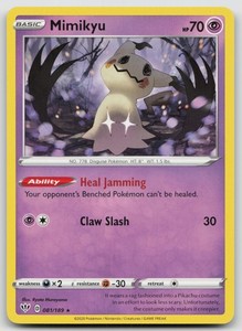 Mimikyu 081/189 Rare Darkness Ablaze