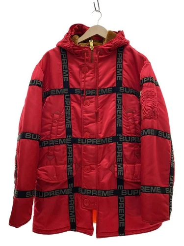 Veste Supreme Autre M Nylon ROUGE Occasion