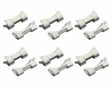 6 SET END LINK PIECE FOR 580 VINTAGE OYSTER WATCH BAND ROLEX SUBMARINER  93150