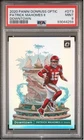 2020 PANINI DONRUSS OPTIC PATRICK MAHOMES DOWNTOWN #DT-3 II PSA 9