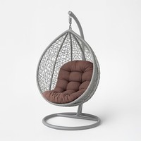 Hammock Swing Egg Chair Cushion- Thick Plush Cotton for Patio & Garden