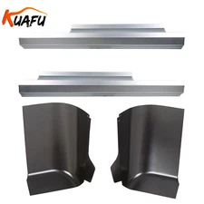 Slip-on Rocker Panel Cab Corner Kit for 07-13 Silverado GMC Standard Cab PAIR