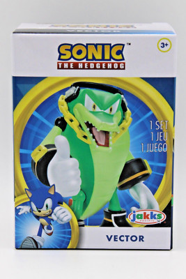 Sonic The Hedgehog Vector 2.5 Inch Classic Action Figure In Box Jakks Pacific