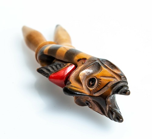 Nutcracker wooden Devil evil Mephistopheles Satan Lucifer Beelzebub Al-Shaytan - Picture 4 of 7