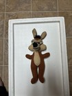 Vintage 1971 Warner Bros Wile E Coyote Road Runner Plush Mighty Star 12"