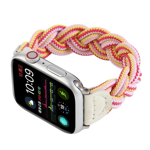 40/46/41/49mm for Apple Watch Series 10 9 8 7 6 SE Nylon Braided Solo Loop Band - Picture 69 of 75