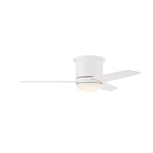 CRAFTMADE Ceiling Fan 44" Indoor/Outdoor w/ LED Light Remote/Wall Control White - Picture 8 of 9