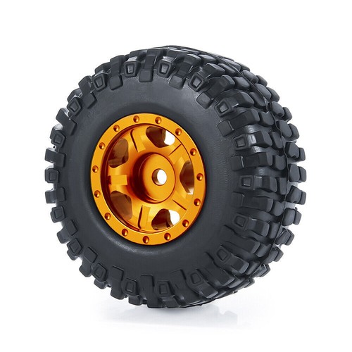 Juegos de neumáticos de aleación CNC 1,0"" con llanta de rueda Beadlock para automóvil sobre orugas de radiocontrol 1/24 axial SCX24 - Imagen 66 de 124