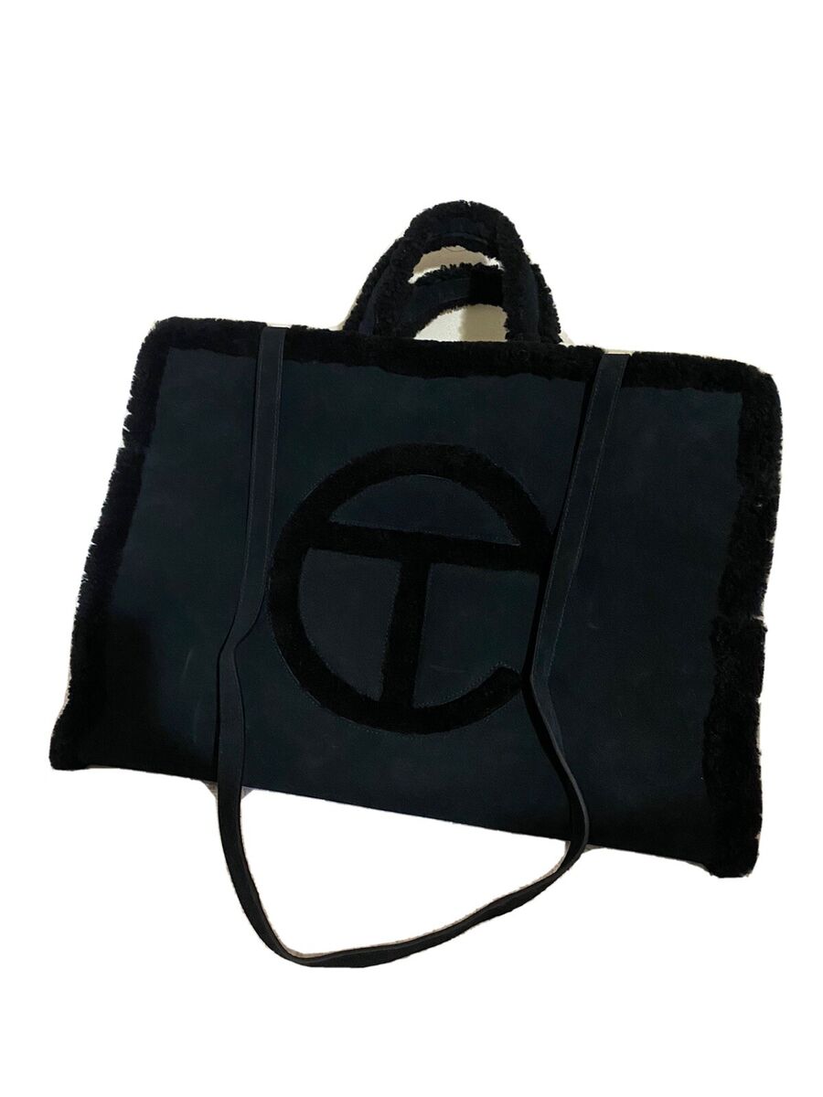 Telfar x UGG Shopping Bag Large Black - LIGHTLY USED OG ALL Telfar x UGG Shopping Bag Large Black - LIGHTLY USED OG ALL