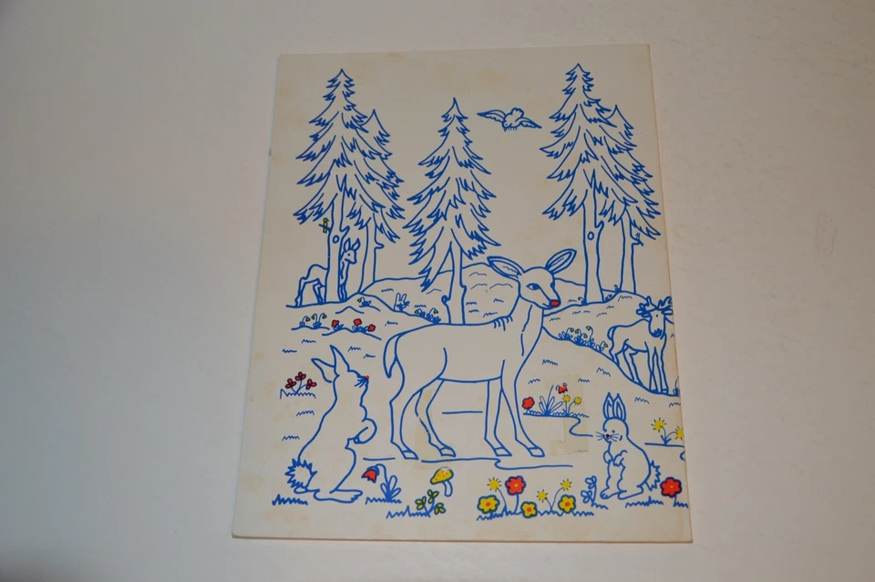 Swedish Cultural Coloring Book 1976 Home School Maps Coat of Arms Sweden Culture - Image 2 of 4