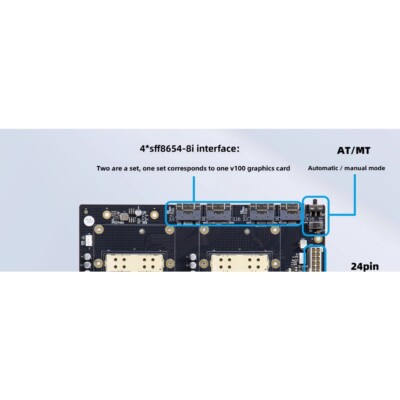 Built-in NVIDIA V100 SXM2 300G NVlink interconnect Dual Card SXM2