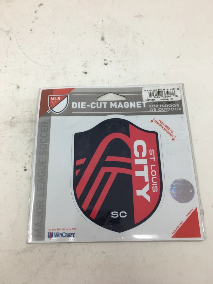 MLS Die-Cut St. Louis Missouri Soccer Team Car Magnet - Image 3 of 4