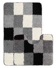 Luxurious Soft Shaggy Bath Mats Washable 2 Piece Set Toilet Rug, Onato