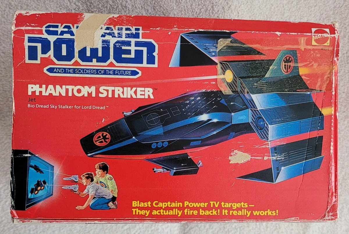 Captain Power Vintage Action Figure Parts Lot 1980s As-Is